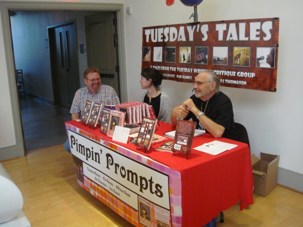 The Tuesday Writing / Critique Group debuting their newest book 'Tuesday's Tales'